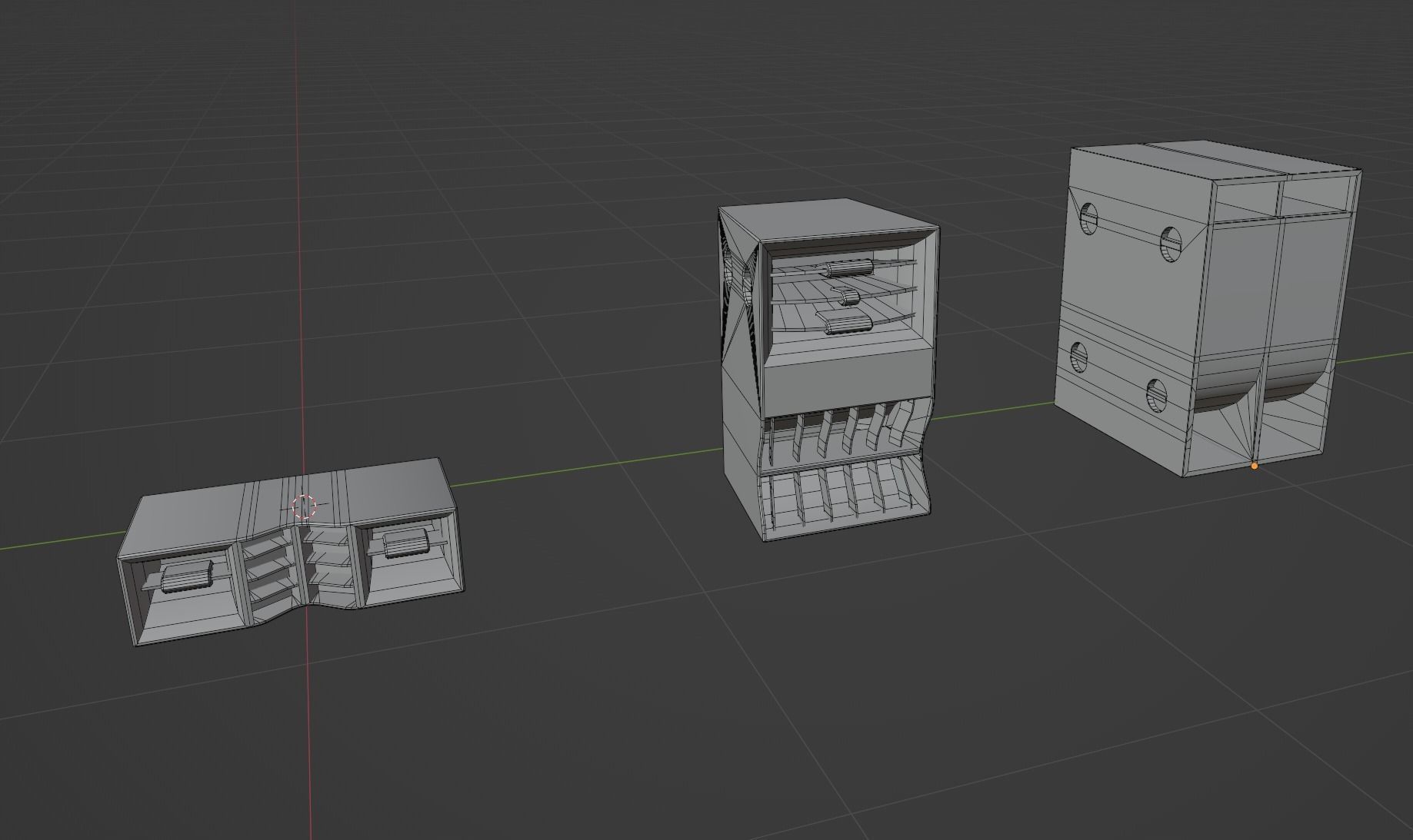 RaveSpace PA Free Audio Systems Speaker Set Free low-poly 3D model_1