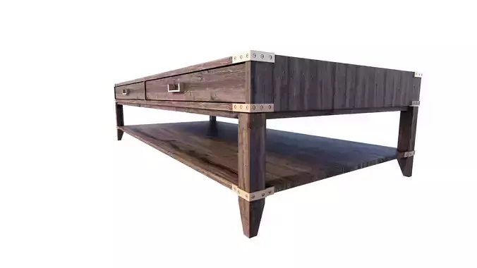 Cayden Campaign Coffee Table