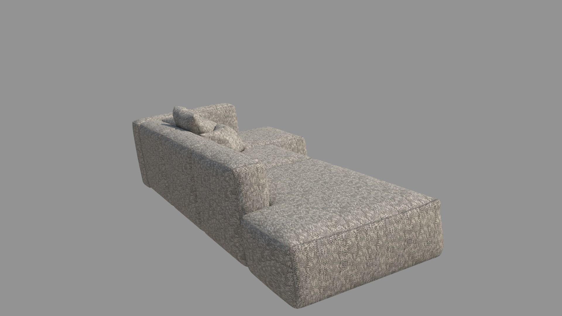 Sectional Sofa  3D model_1