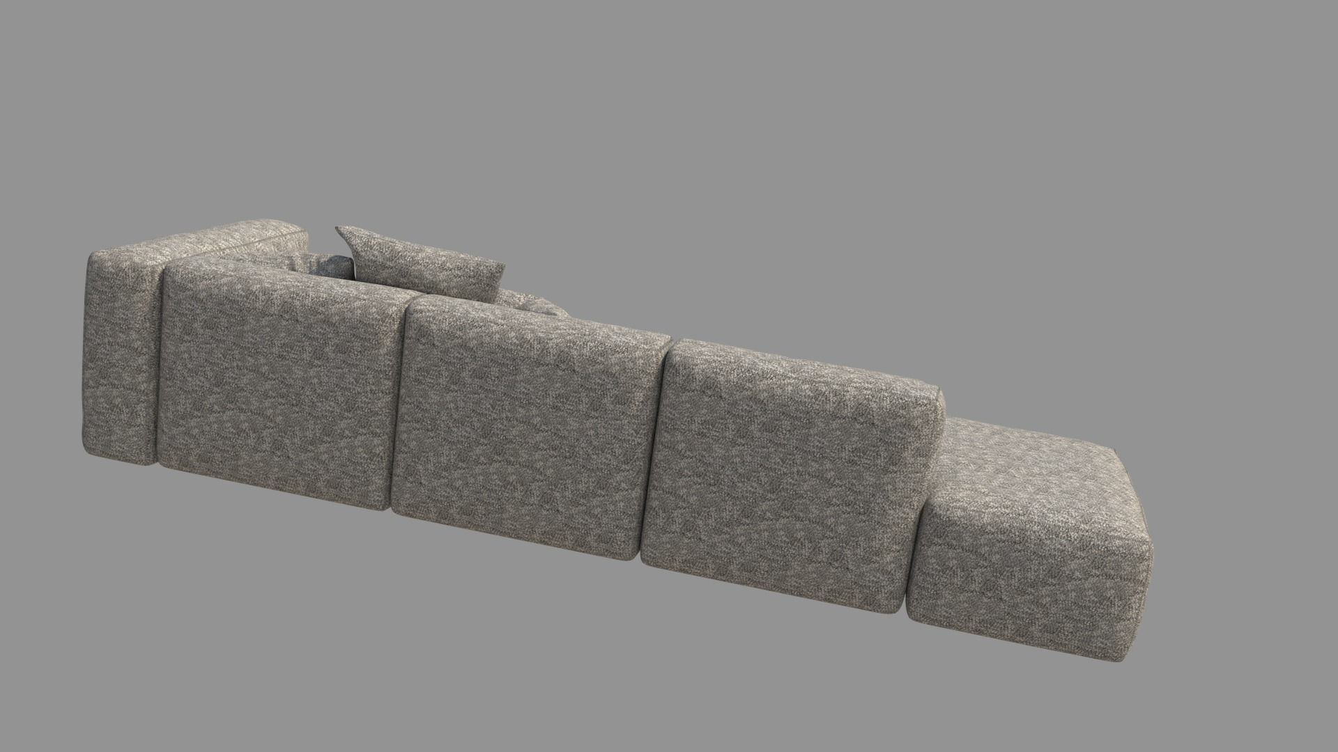 Sectional Sofa  3D model_3