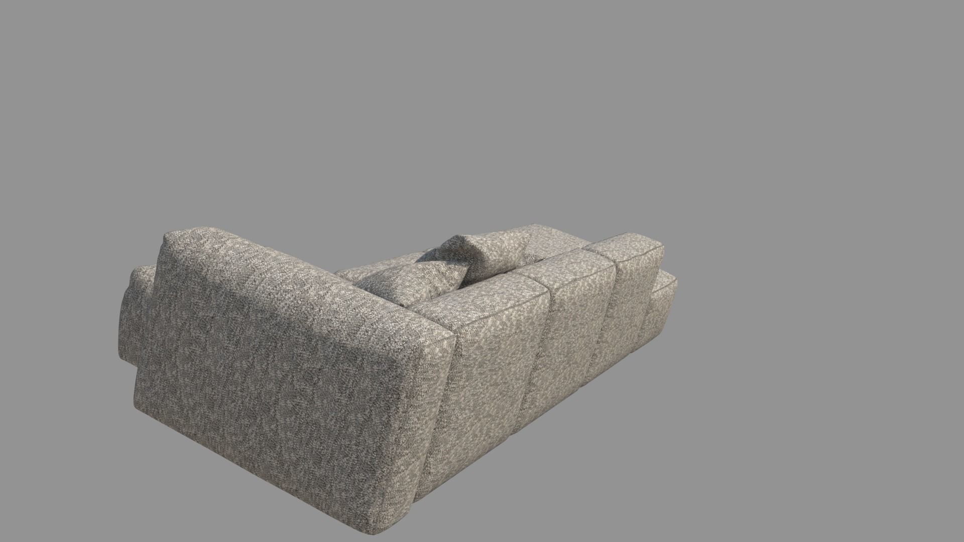 Sectional Sofa  3D model_4