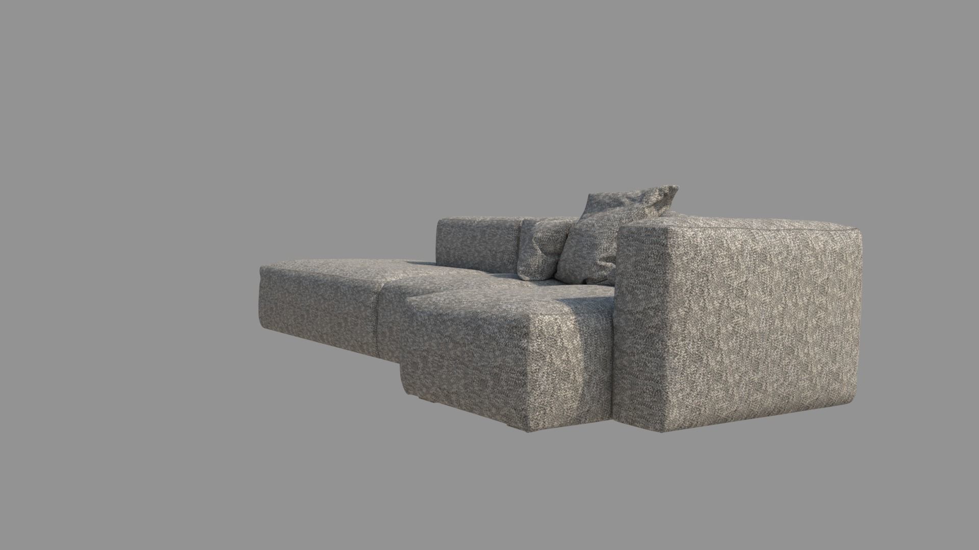 Sectional Sofa  3D model_5