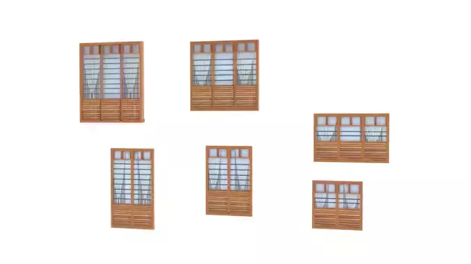 Kerala Model Window 3D print model