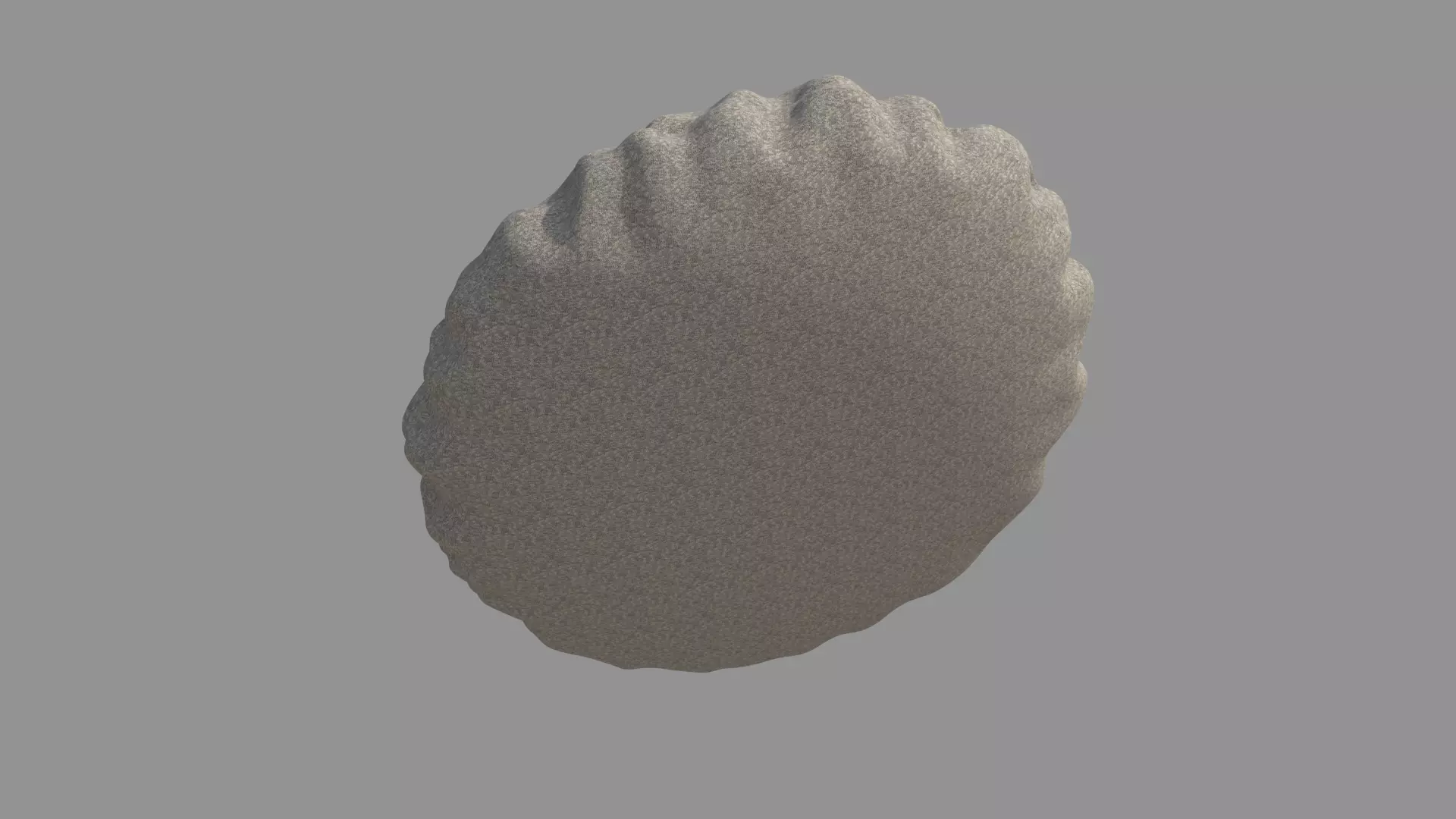 Round Cushion Pillow 3D model