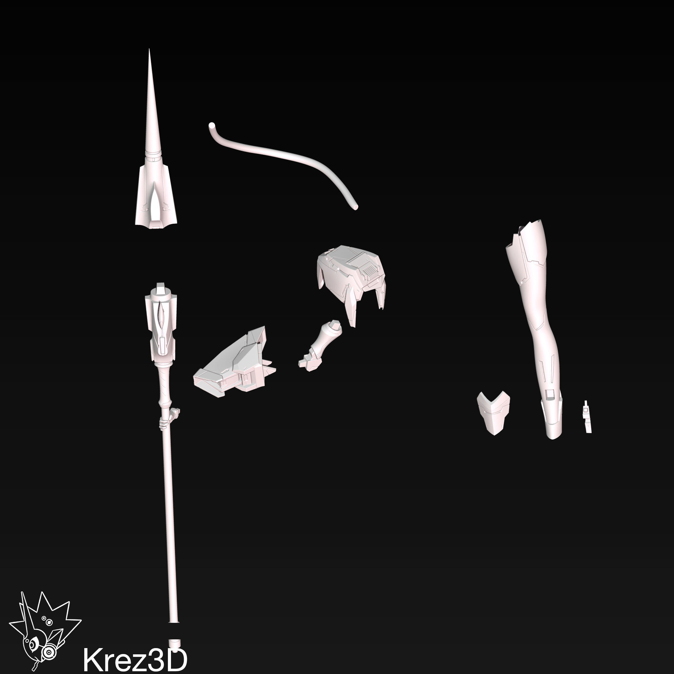 Strelizia 3D print model_22