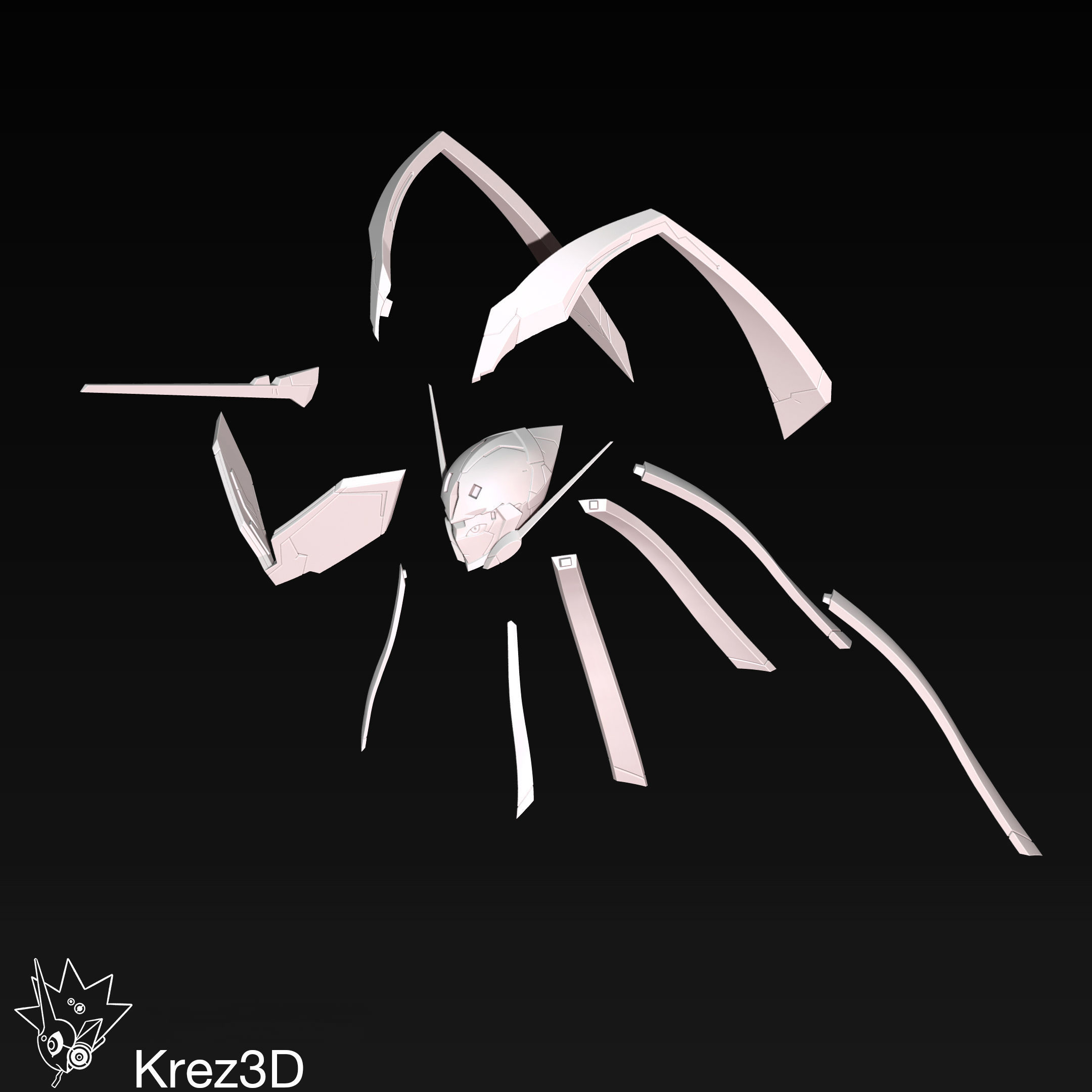 Strelizia 3D print model_20