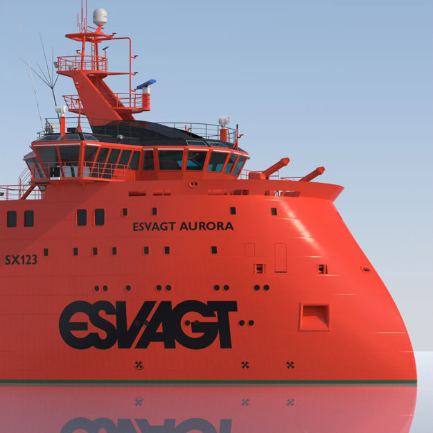 Fast Rescue Vessel ESVAGT AURORA 3D model_14
