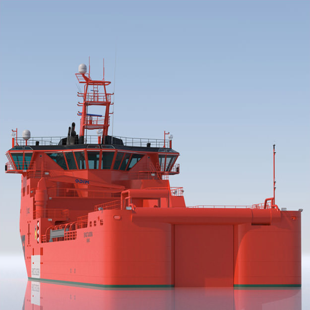 Fast Rescue Vessel ESVAGT AURORA 3D model_6