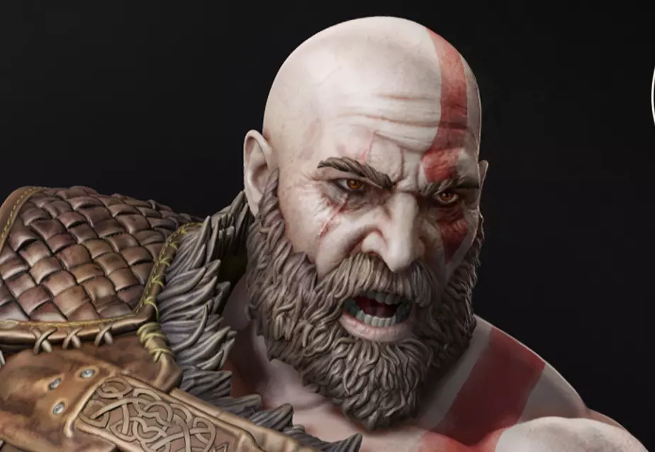 Kratos - God of War 3D print model