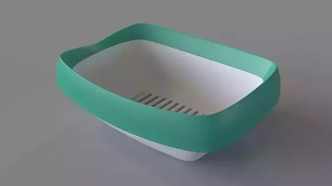 Luuup Litter Box 3D model
