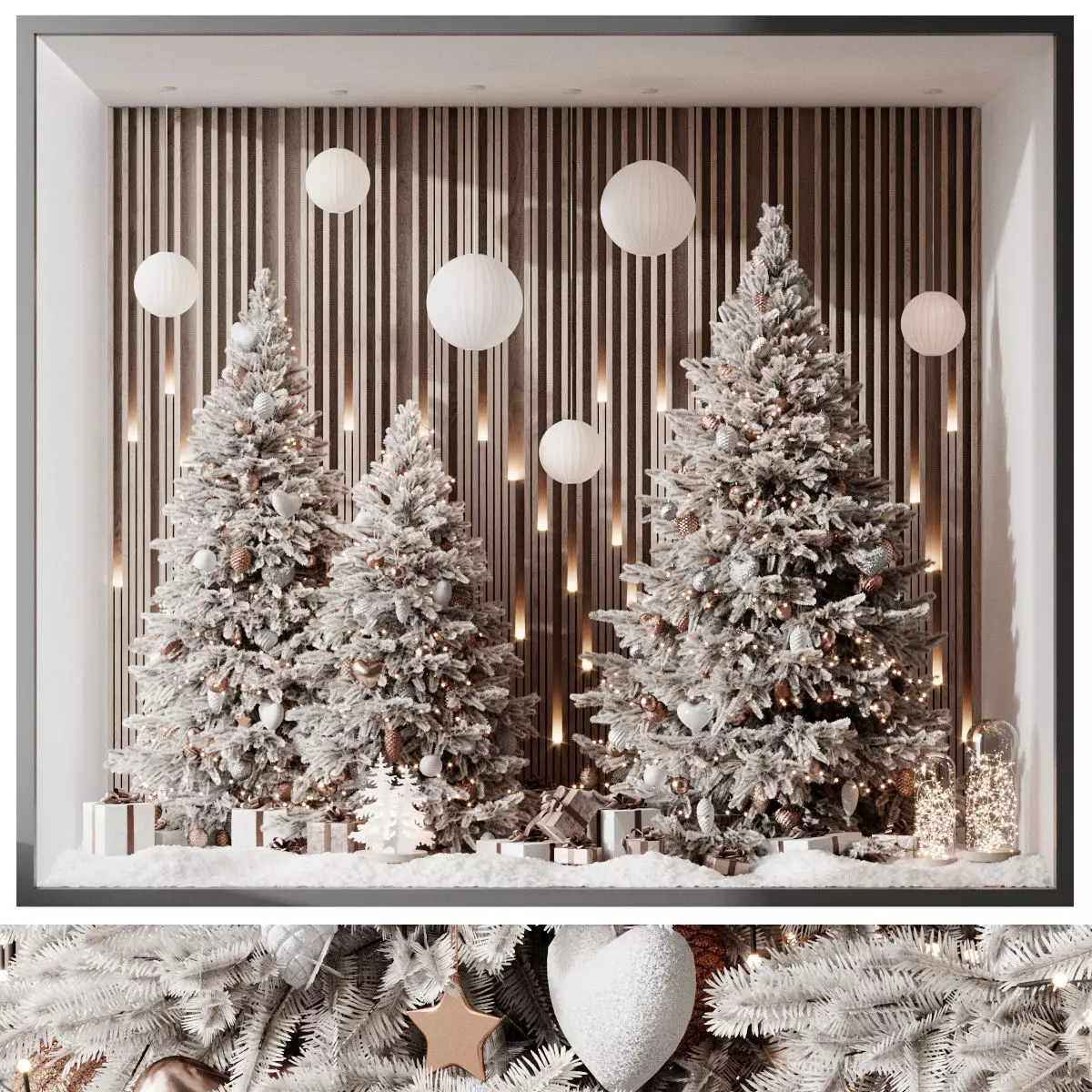 Christmas tree 5 3D model_0