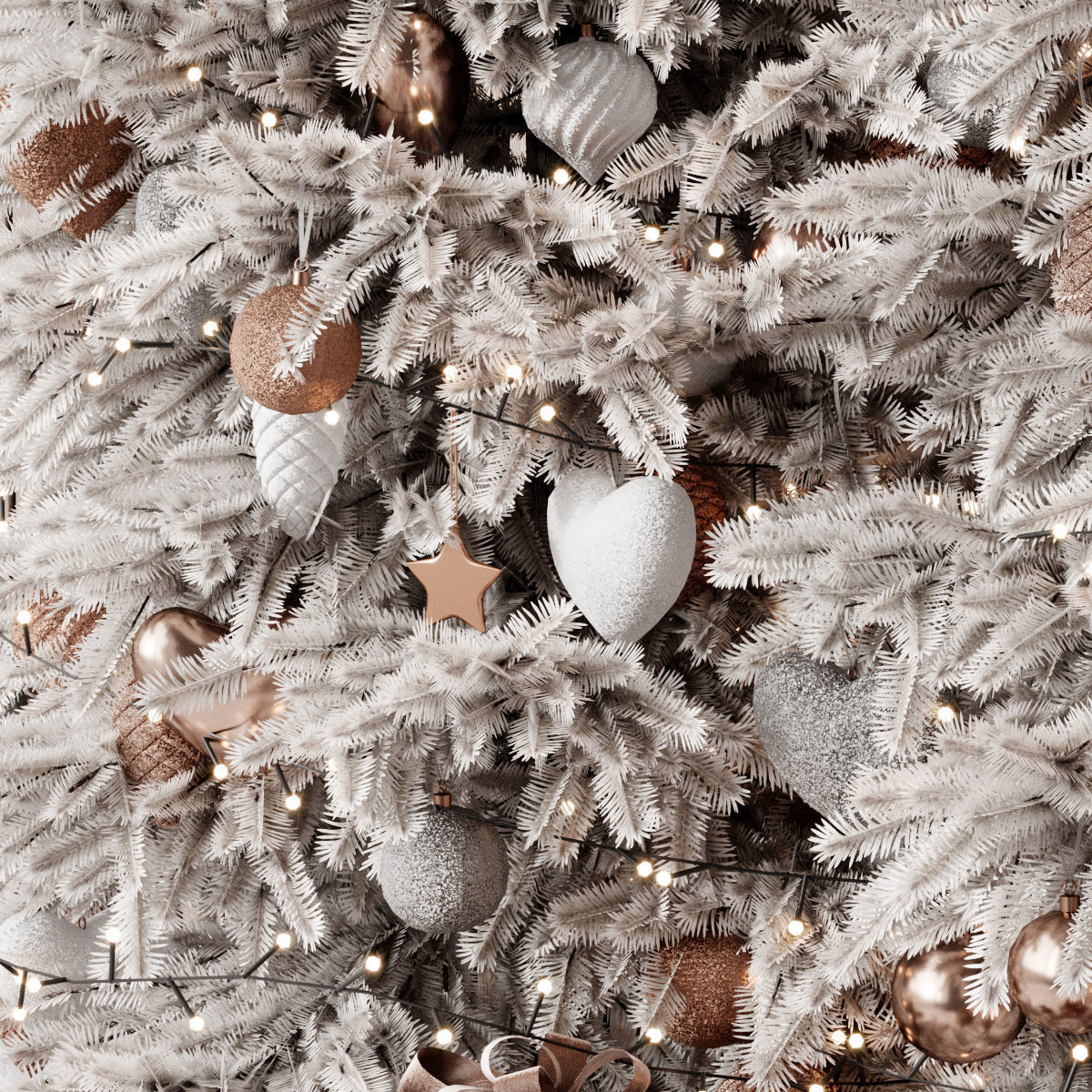 Christmas tree 5 3D model_2