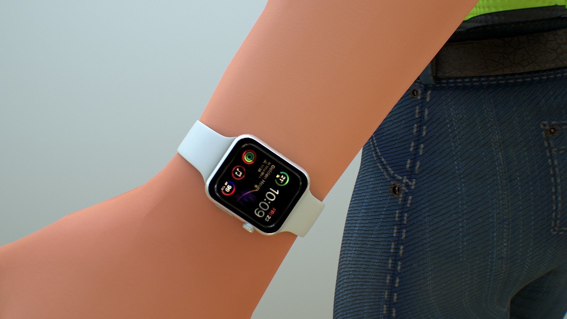 Stylized Engineer Character 3D model_7