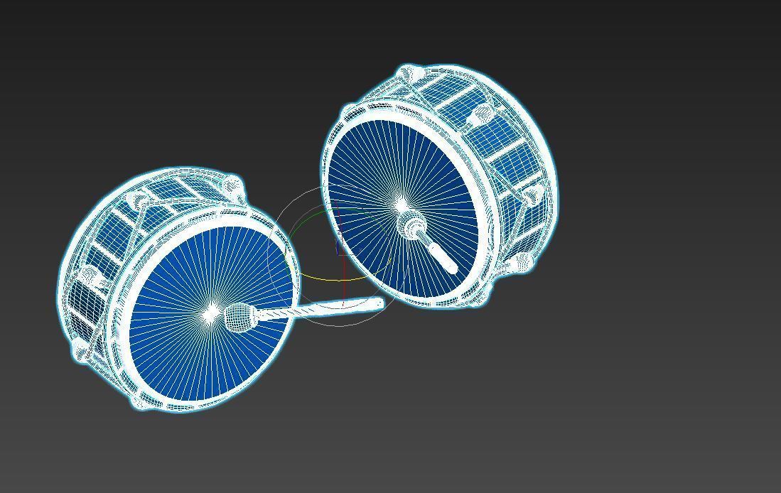 Ramadan Drum 3D model_7