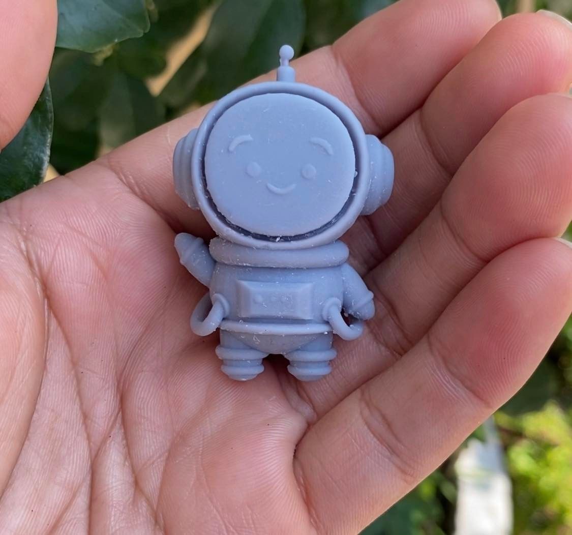 Cute Spaceman 3D print model_4