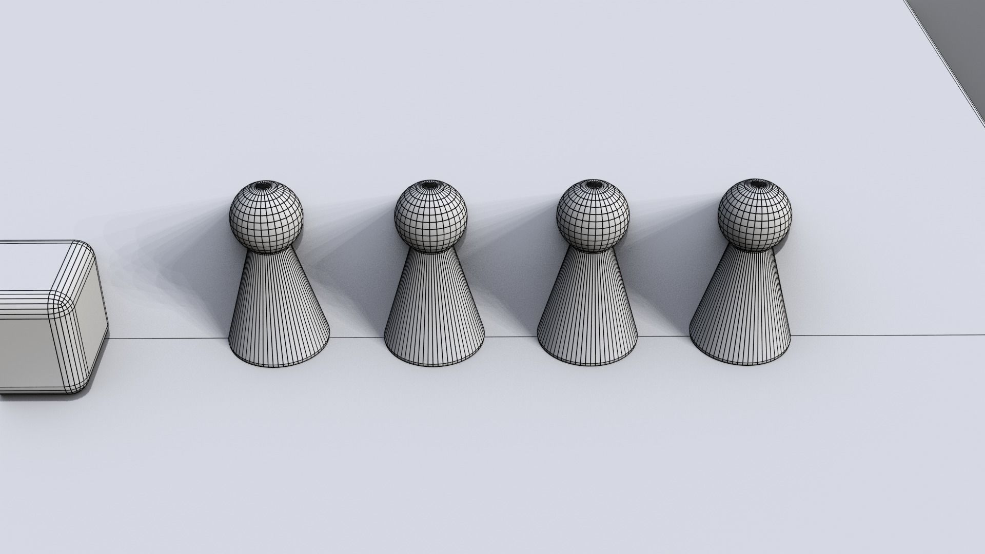 Snakes and Ladders Low-poly 3D model_11