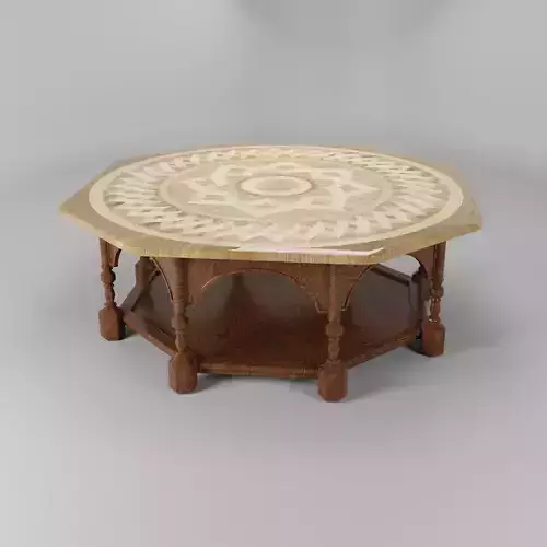 Oriental coffee table 3D model