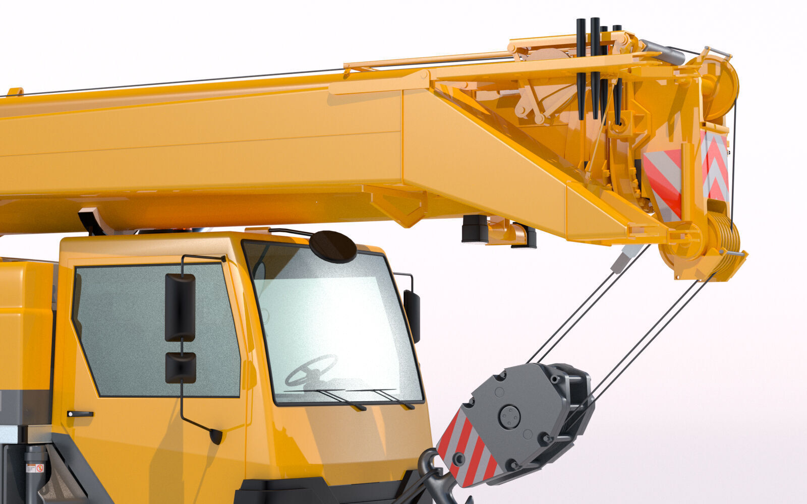 Mobile Crane Liebherr LTM 1040 2 1 3D model_8