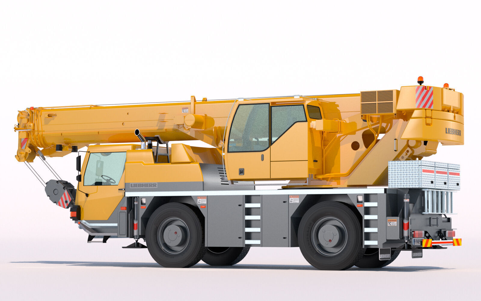 Mobile Crane Liebherr LTM 1040 2 1 3D model_4