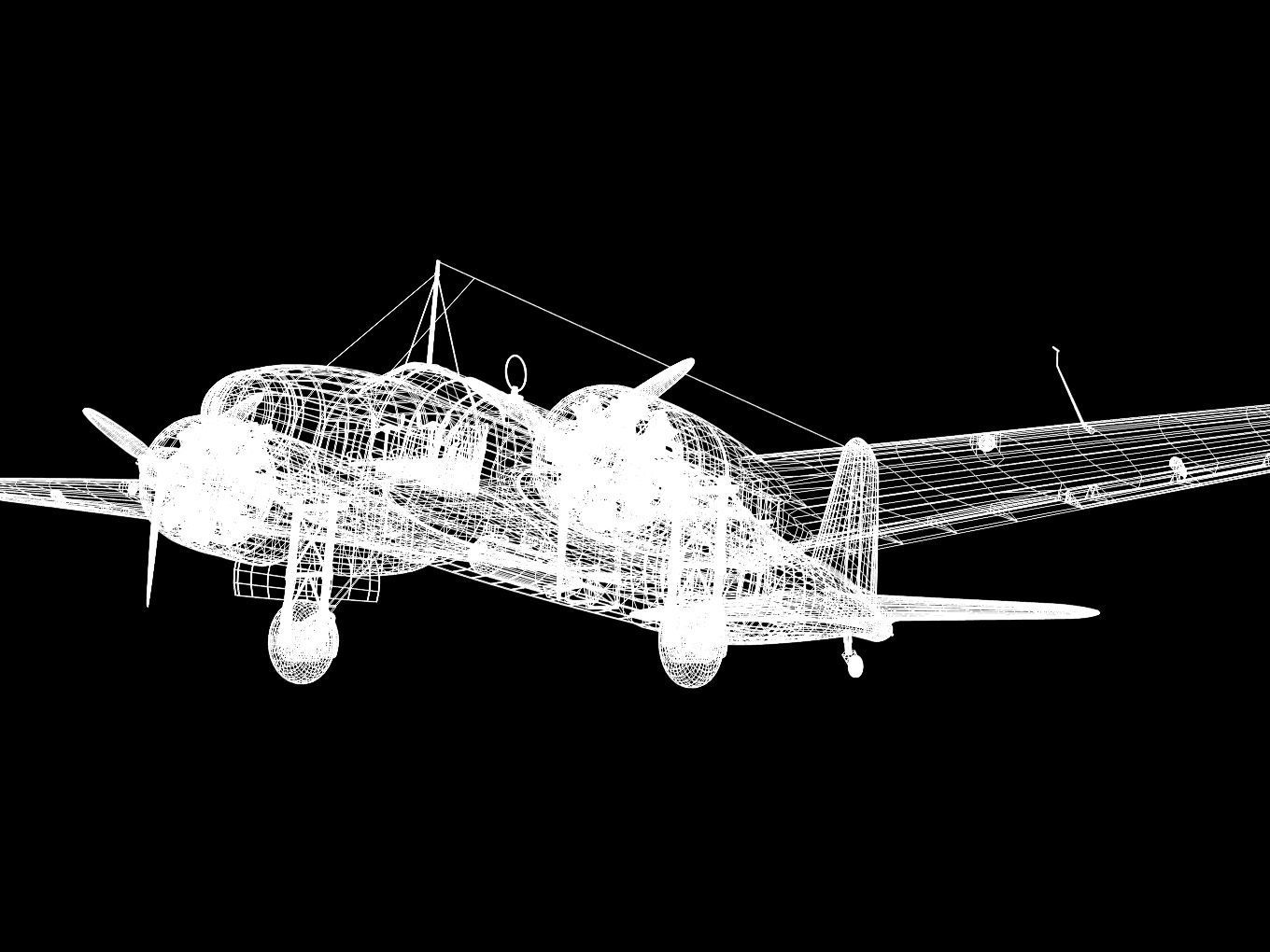 Ki21 Type II Kou Sally 3D model_13