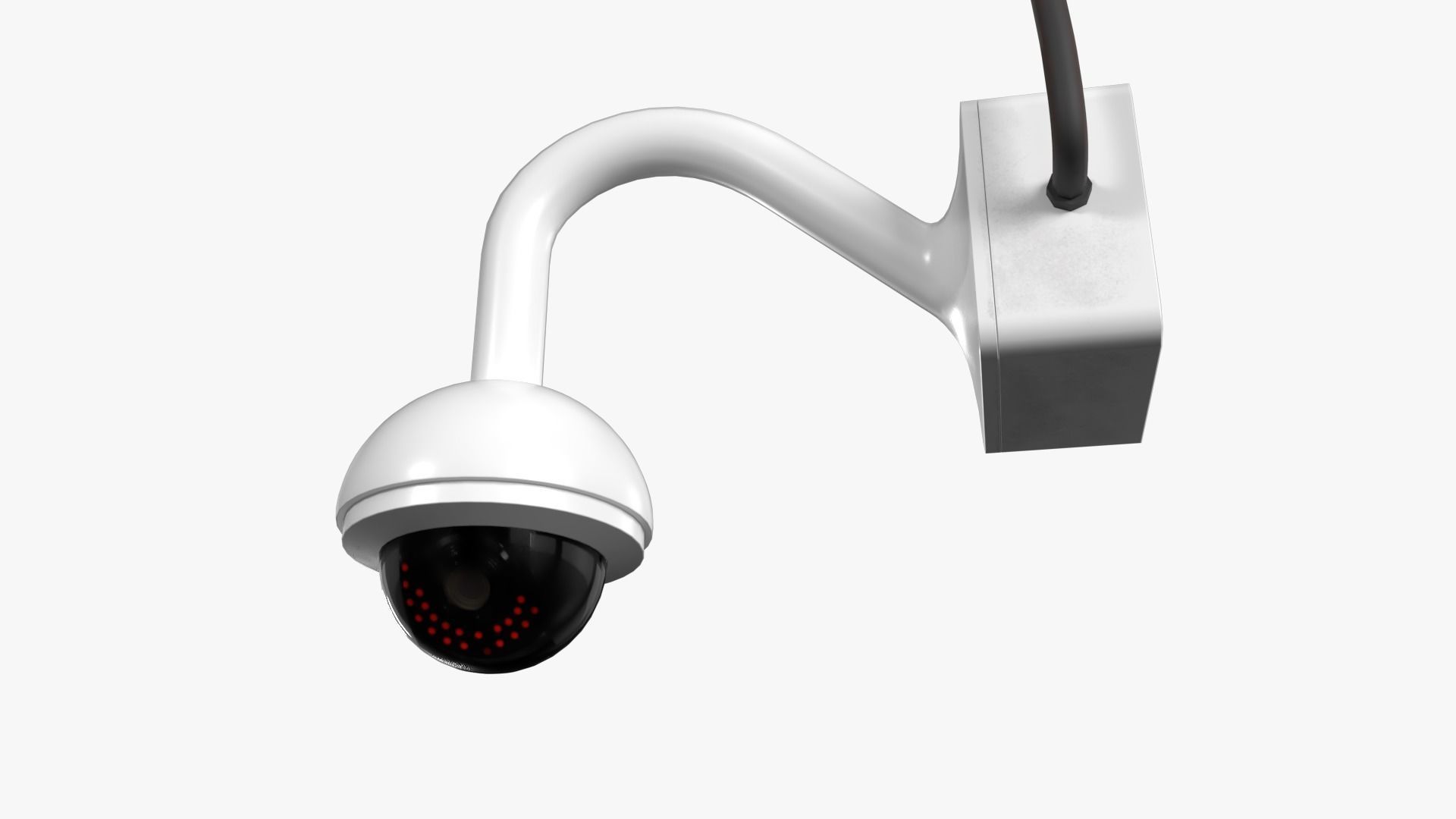 Security Camera 02 Low-poly 3D model_3