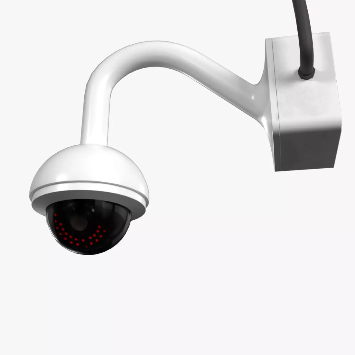 Security Camera 02 Low-poly 3D model_0