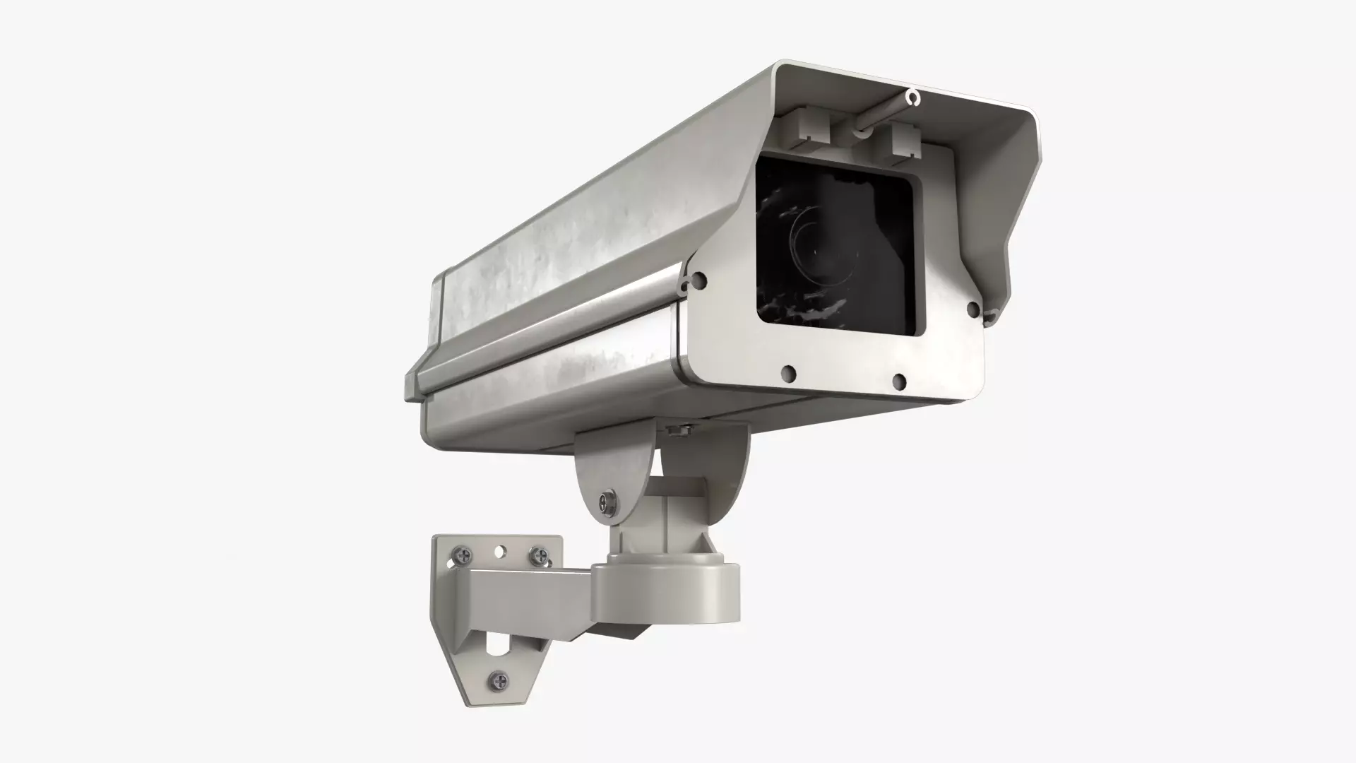 Security Camera 03 Low-poly 3D model_0