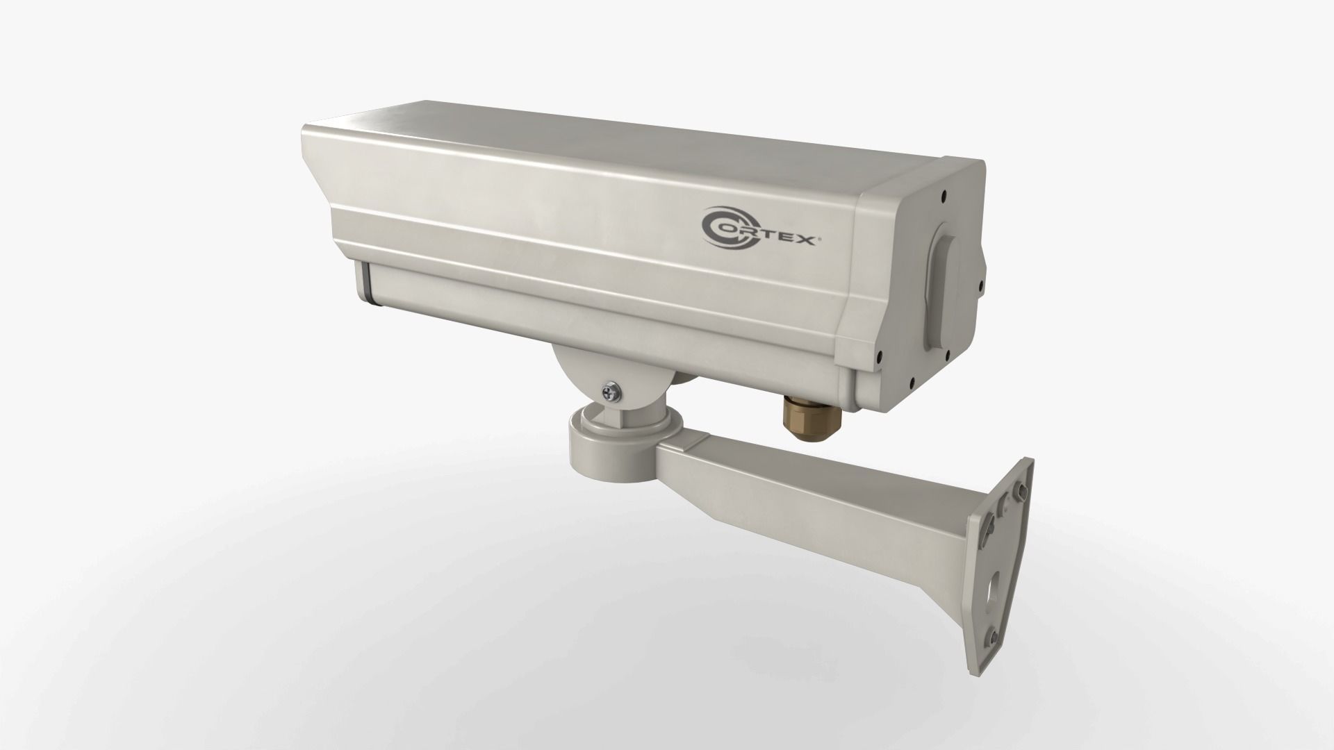 Security Camera 03 Low-poly 3D model_3