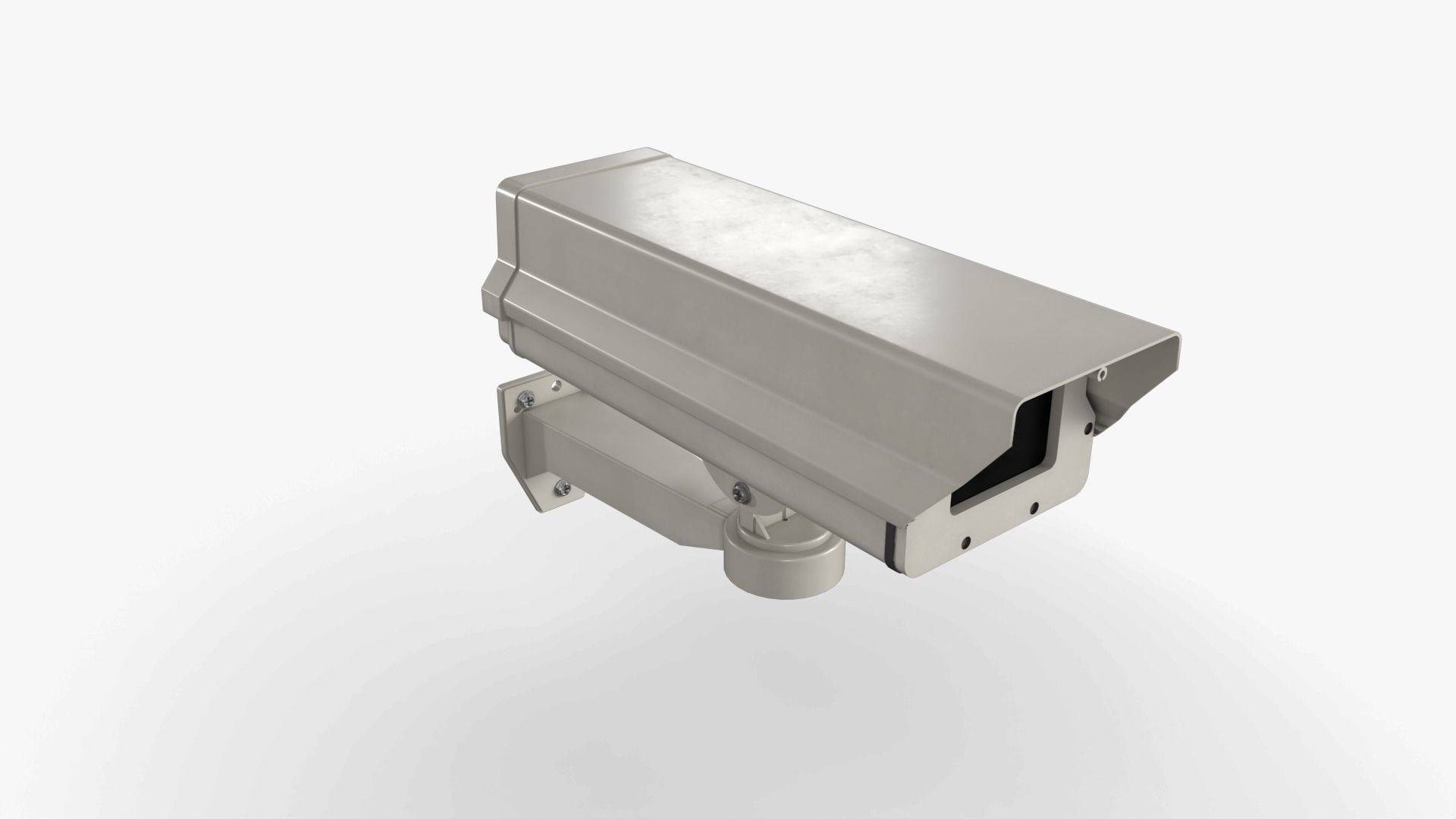 Security Camera 03 Low-poly 3D model_6