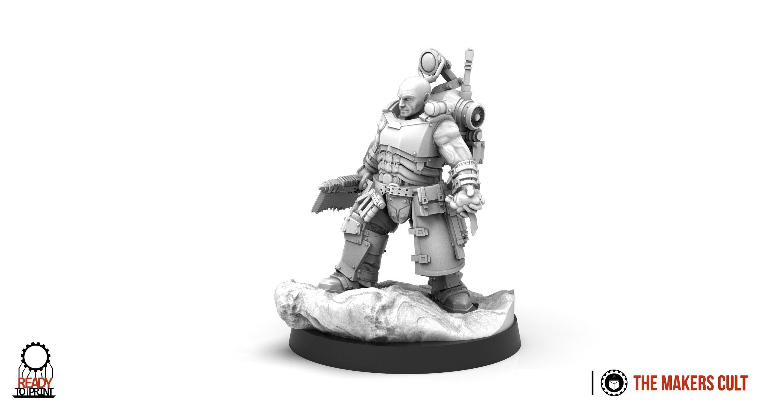 Tempest Legion Medics 3D model 3D printable CGTrader