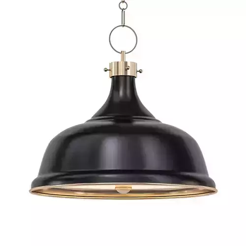 Metal gold pendant light