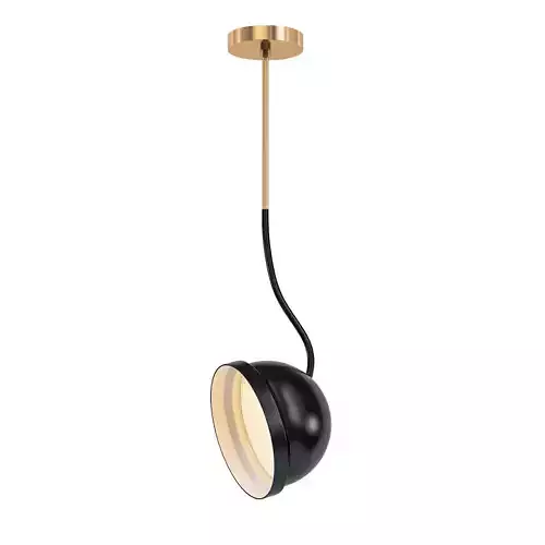 insider gold pendant light 3D model