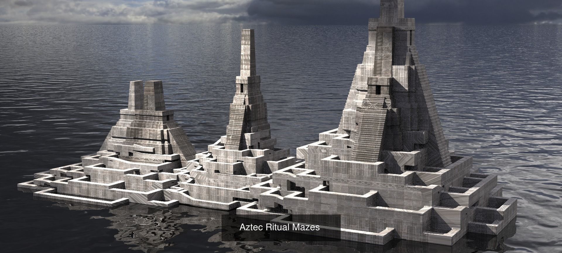 Mayan Collection golden sunburst in sky _18