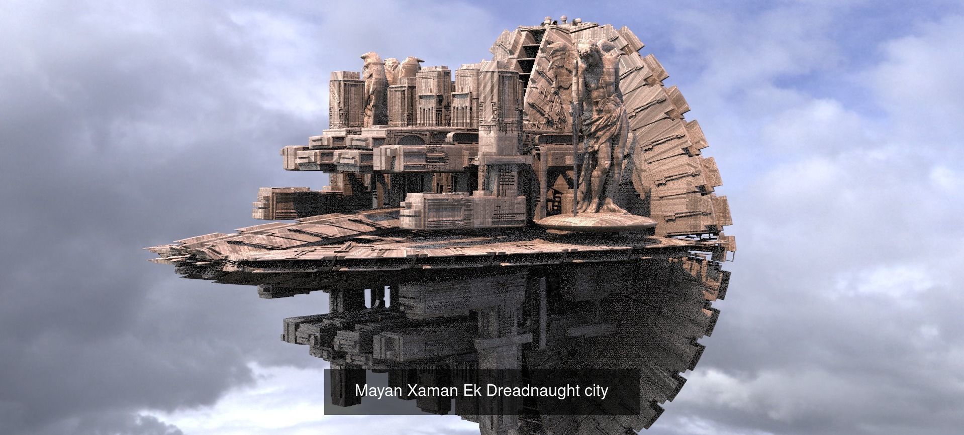 Mayan Collection golden sunburst in sky _22