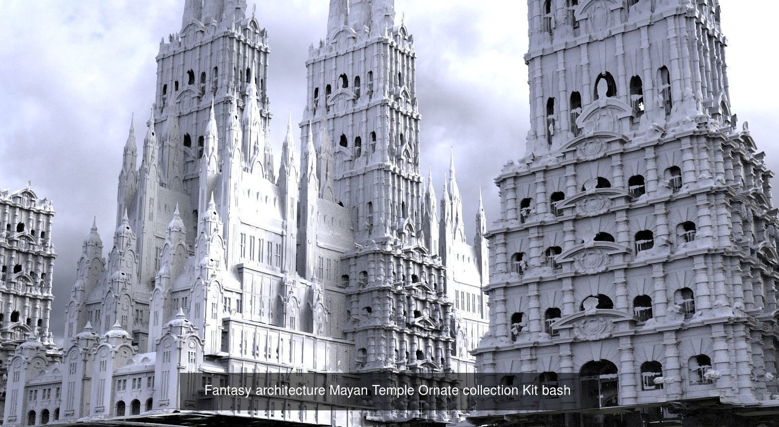 Mayan Collection golden sunburst in sky _10