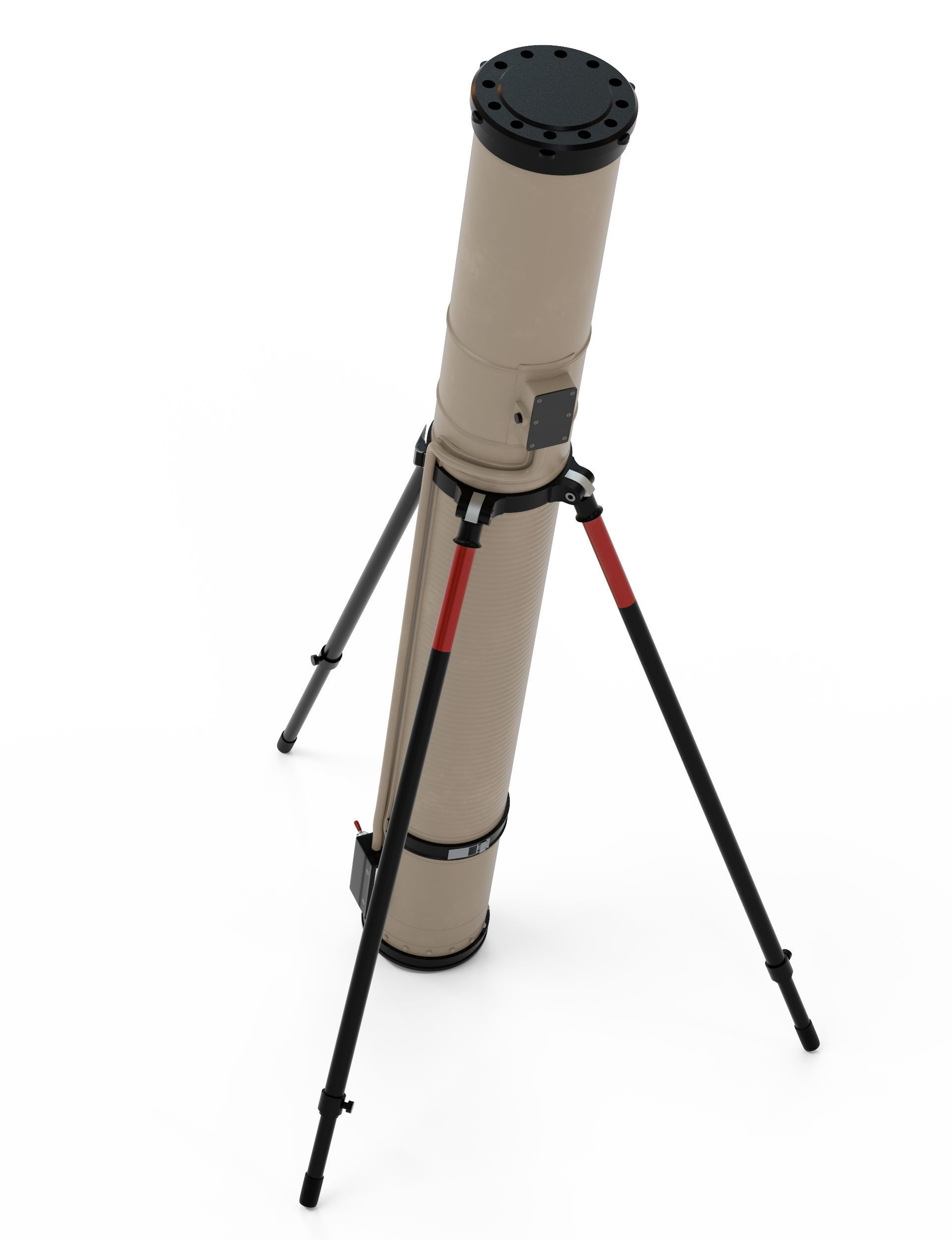 Switchblade 600 and Launcher 3D model_16