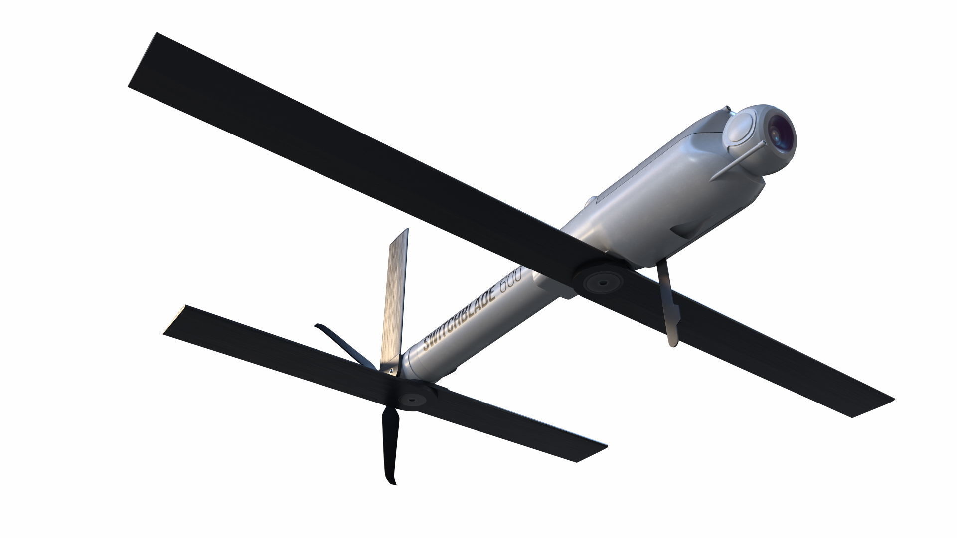 Switchblade 600 and Launcher 3D model_9