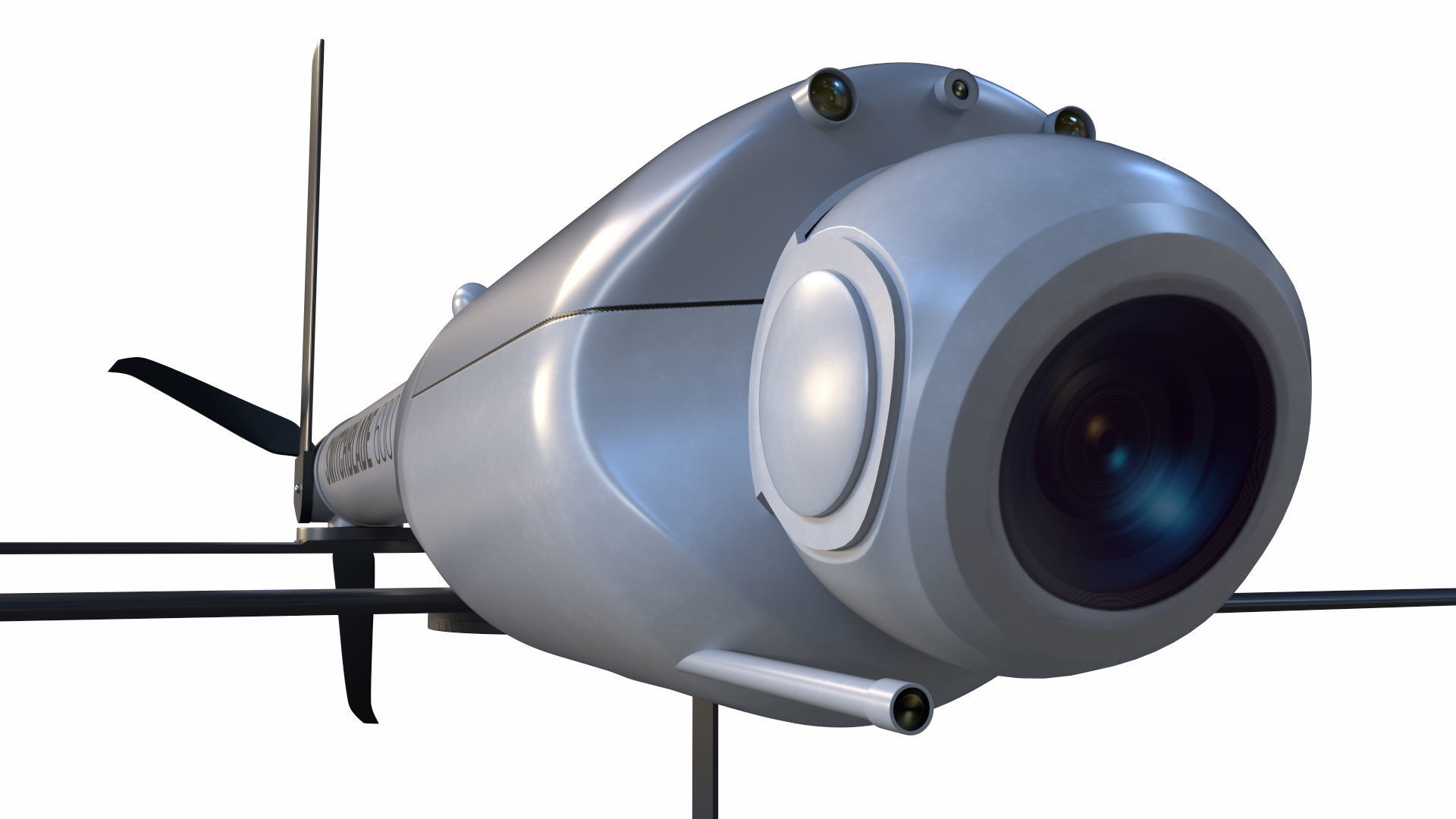 Switchblade 600 and Launcher 3D model_7