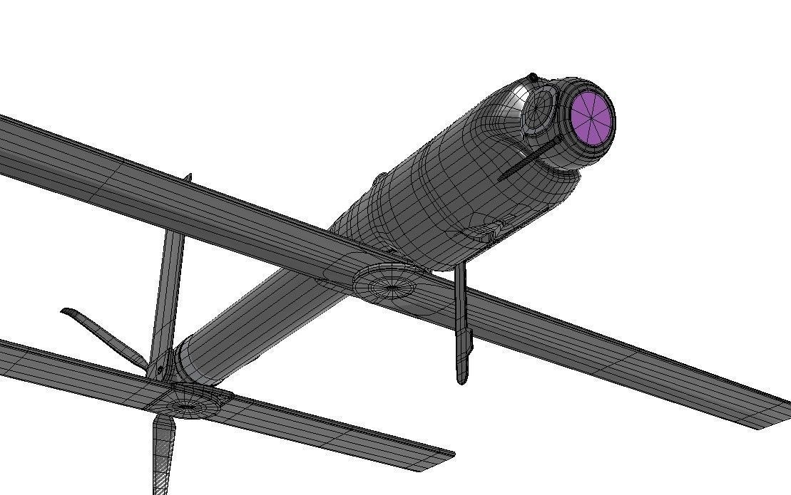 Switchblade 600 and Launcher 3D model_28