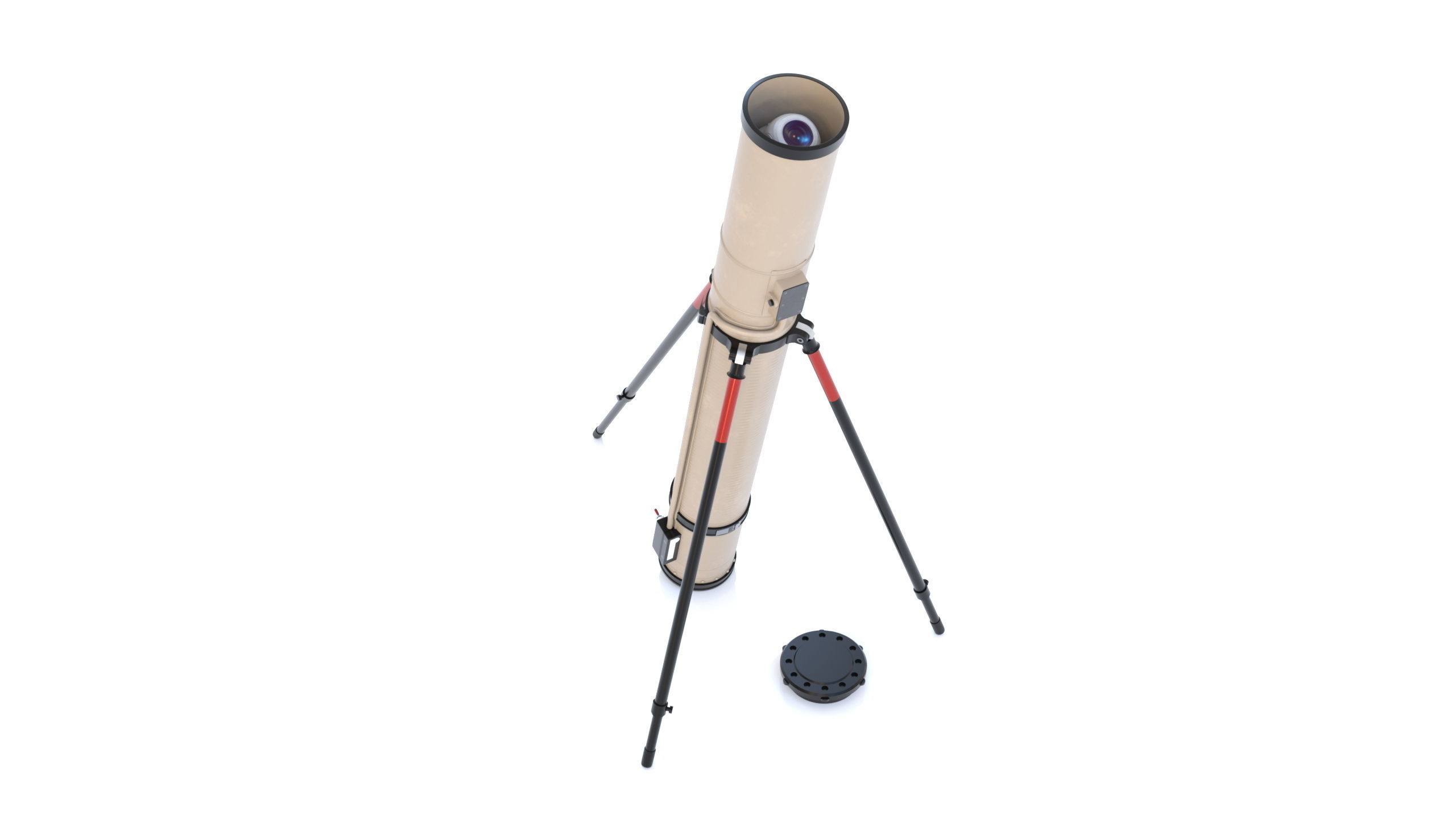 Switchblade 600 and Launcher 3D model_22