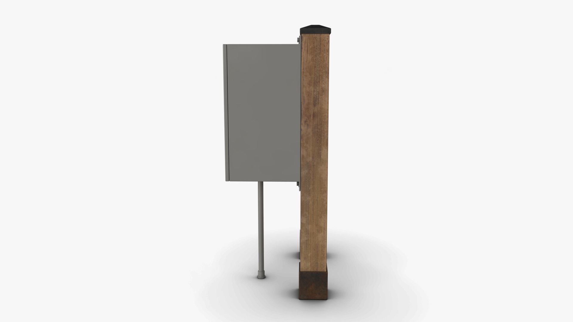 Electrical Box 01 Low-poly 3D model_4