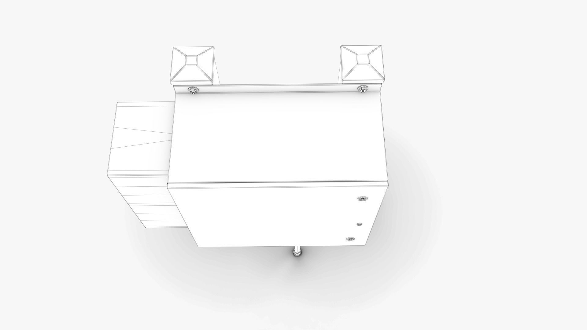 Electrical Box 01 Low-poly 3D model_13