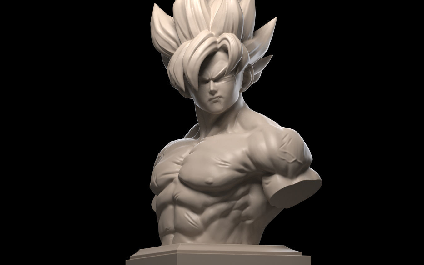 Goku Dragon ball z 3D print model_6