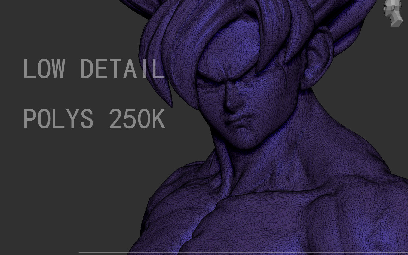 Goku Dragon ball z 3D print model_11