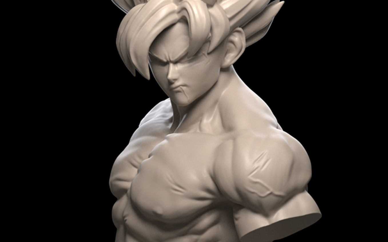 Goku Dragon ball z 3D print model_8