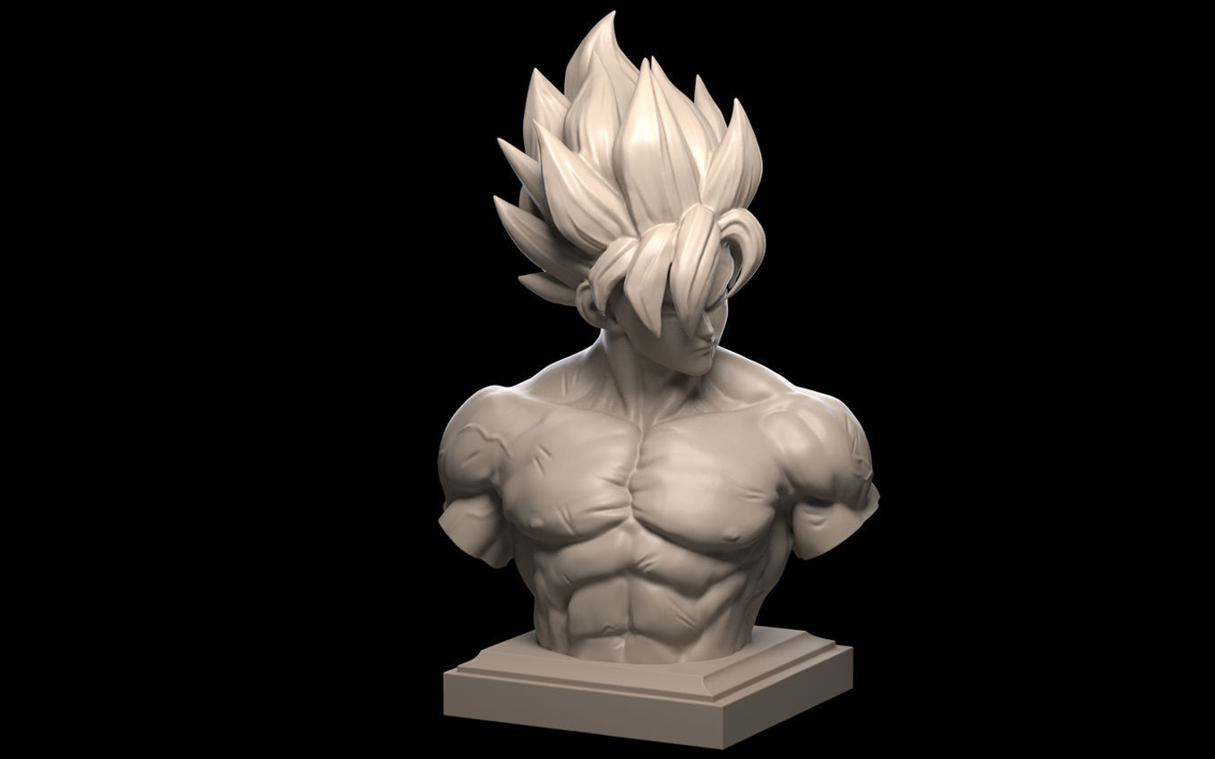 Goku Dragon ball z 3D print model_4