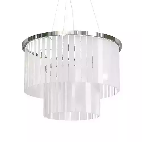 Ophelia chrome pendant light