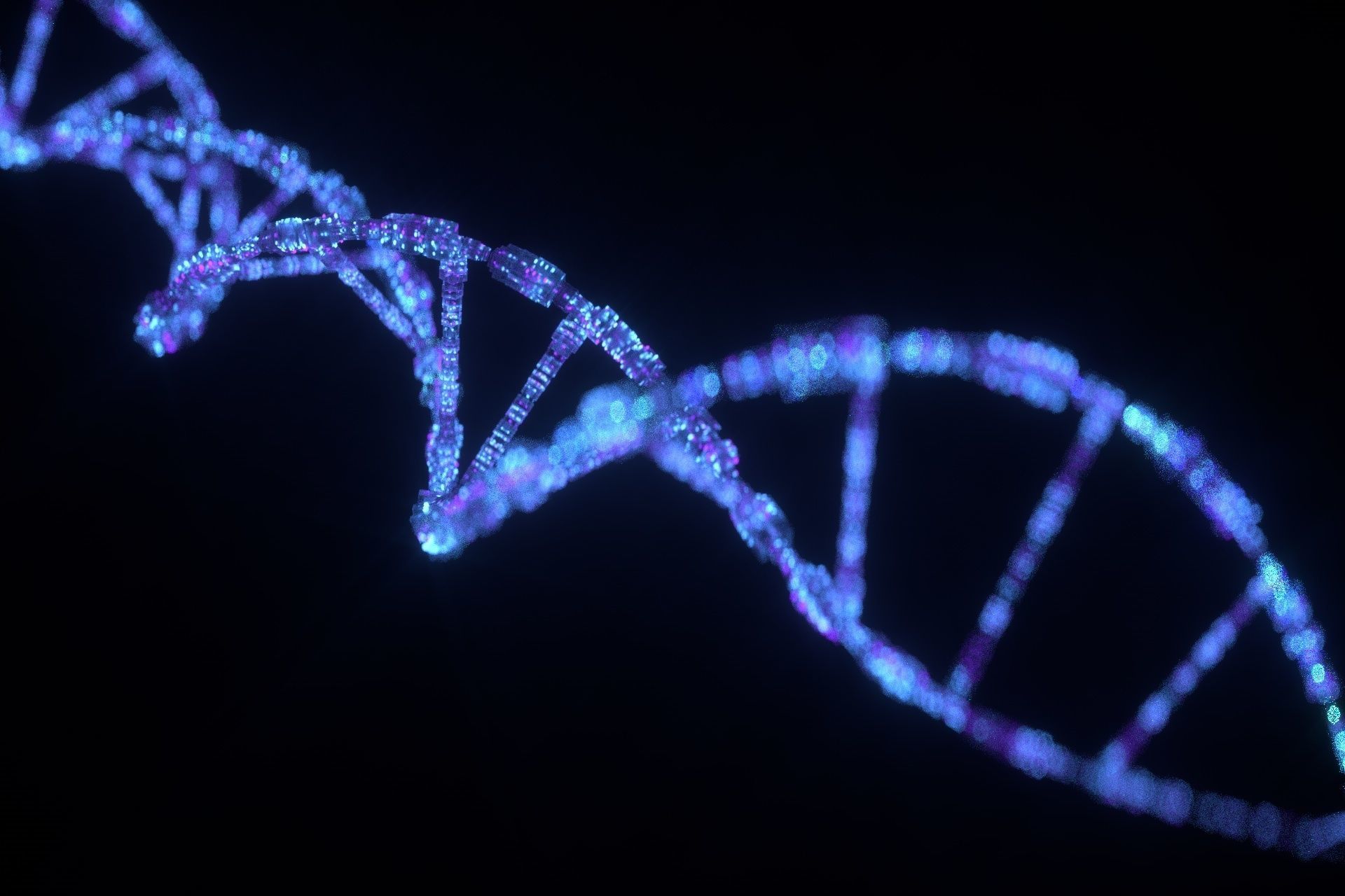Sci Fi DNA Low-poly 3D model_25