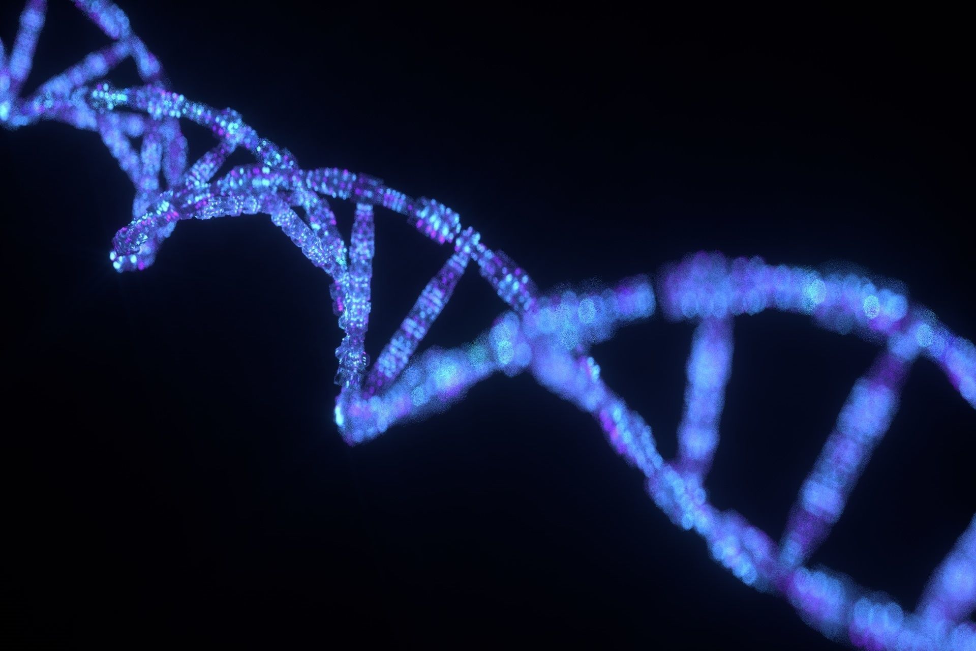 Sci Fi DNA Low-poly 3D model_35