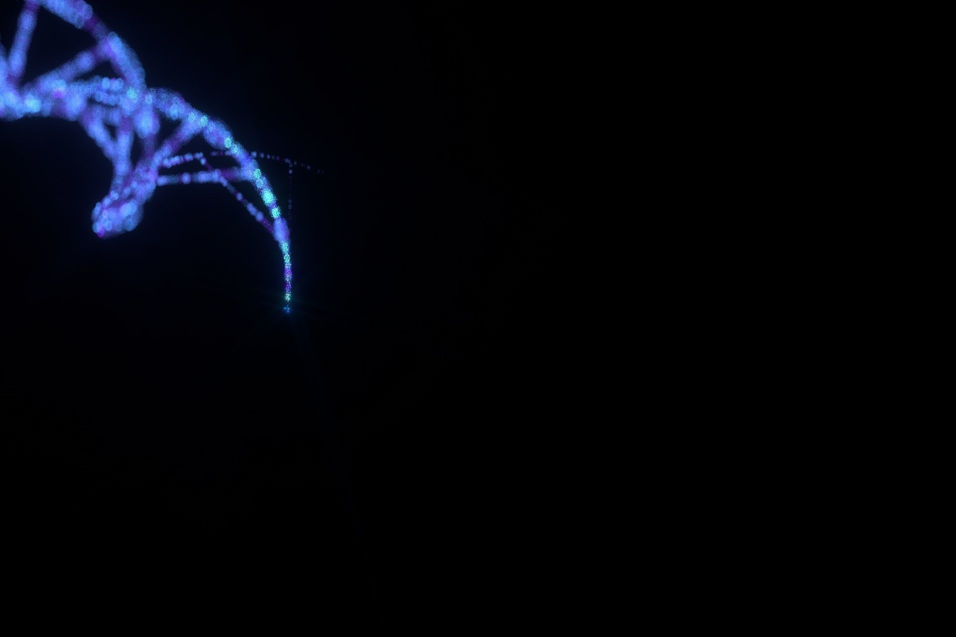 Sci Fi DNA Low-poly 3D model_12